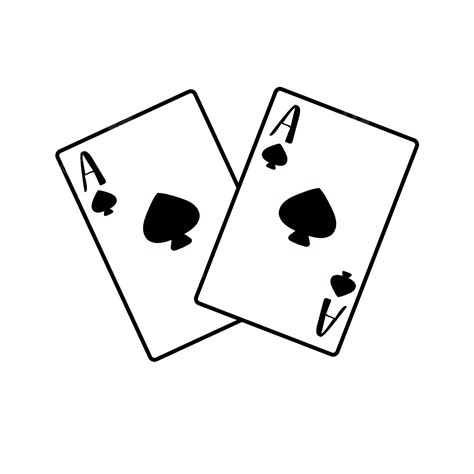 Playing Cards Clipart Transparent Background, Two Playing Cards Clipart ...