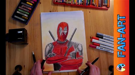Image result for Deadpool Speed Drawing
