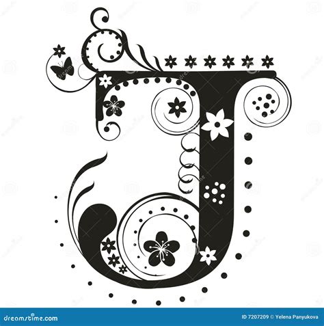 Letter J stock vector. Illustration of letter, spell, words - 7207209