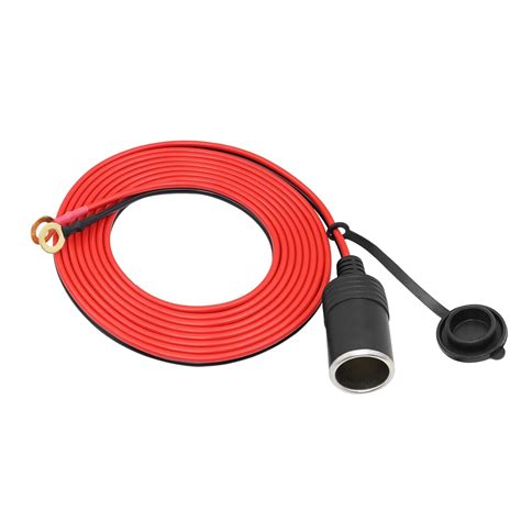 12V Cigarette Lighter Socket Extension Cable YACSEJAO 10FT/3M 16AWG ...