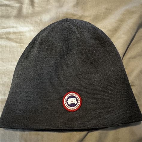 Canadian goose beanie wore once Obo - Depop