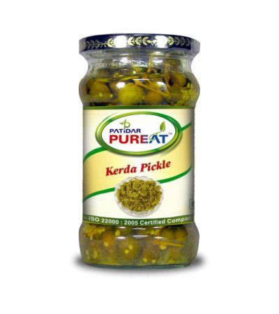 Indian Pickle - Kerda Pickle Manufacturer from Ahmedabad