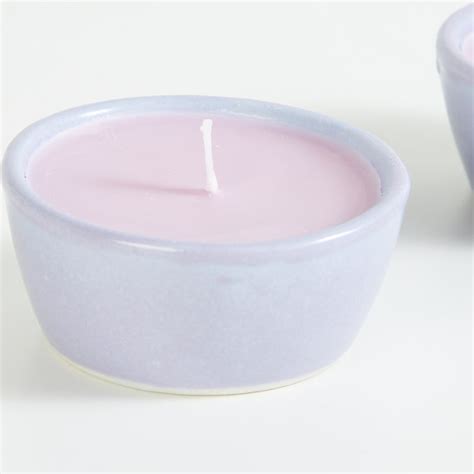 Buy Colour Connect Set of 2 Lavender Scented Diya Candles from Home ...