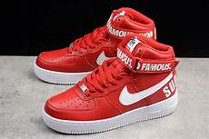 nike air supreme supreme x nike air 1 high red for sale new nike air supreme supreme x nike air 1 high red for sale new