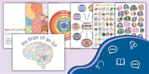 Speech Pathology Posters Pack | Twinkl