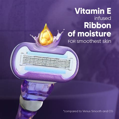 Buy Venus Smooth Curves | Swirl | Hair Removal Razor for Women, 1 Razor ...