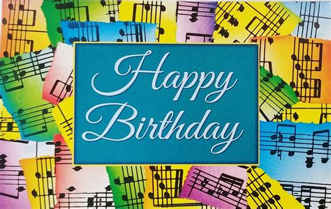 Happy Birthday Music Note Images