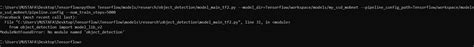 Image result for Modulenotfounderror No Module Named 'Object Detection