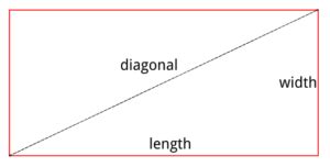 Image result for Rectangle Measurements