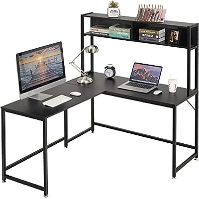 Becko US L Shaped Desk Computer Desk Corner Desk India | Ubuy