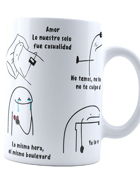 Taza Flork La Gata Bajo La Lluvia Cancion | Deformitos Meme Divertido | Café o té | Moda de ...