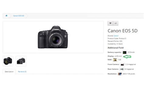 Opencart - Additional Product Info Fields(1.5.x , 2.x , 3.x & 4.x)