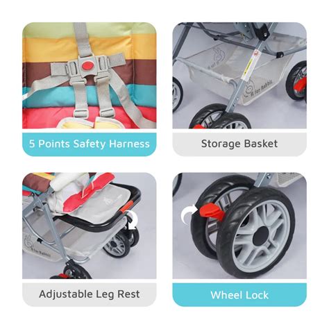 Lollipop Lite Stroller for Kids - Travel Friendly & Easy To Fold