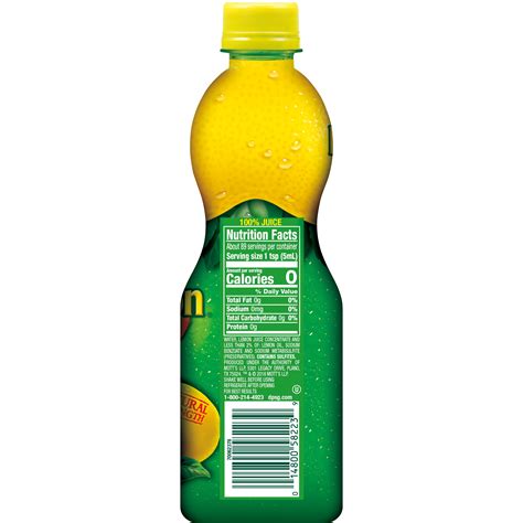 Lemon Juice Bottle