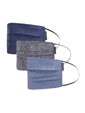 t-base Adults Assorted 2-Ply Outdoor Reusable Fabric Face Masks Pack of 3 : Amazon.in: Clothing ...