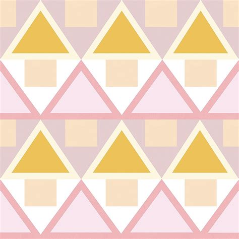 Aelfie 30.75-sq ft Pink Vinyl Geometric Self-adhesive Peel and Stick ...