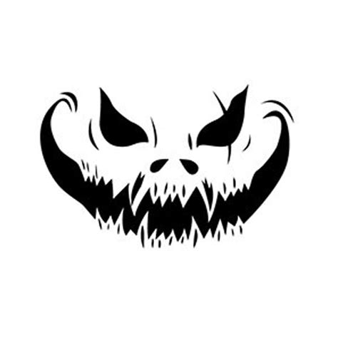 Scary Printable Pumpkin Stencils