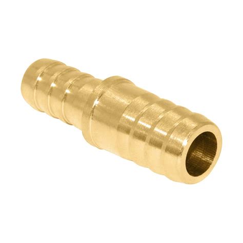 Beduan Brass Hose Barb Reducer, 1/4" to 3/8" Barb Hose ID, Reducing ...