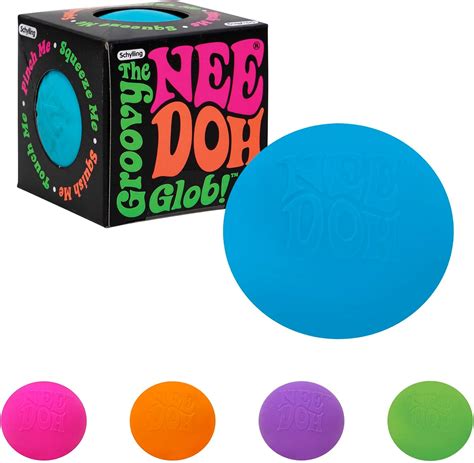 Schylling NeeDoh Original - Sensory Fidget Toy - Assorted Colors - Ages 3 to Adu... - Travel Foodie