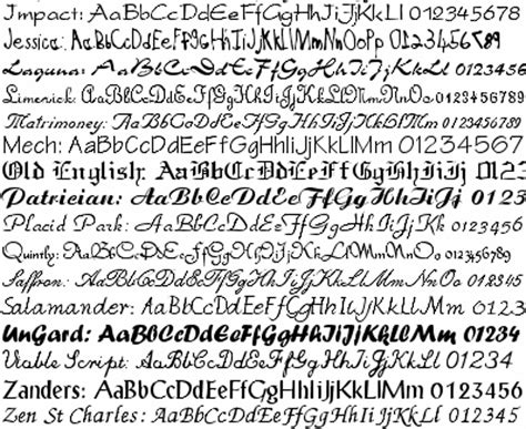 Script & Calligraphy Fonts - Download