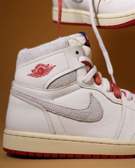 Nike Air Jordan 1 Rare Air Sail Cinnabar | First Copy Shoes