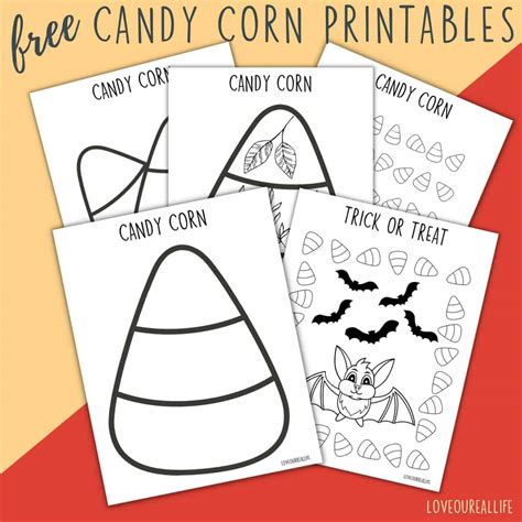Halloween Candy Corn Coloring Pages 15 Free Candy Corn Coloring Pages
