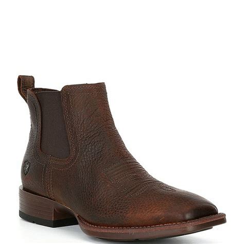 Ariat Men's Booker Ultra Western Leather Boots, Size 10 - Brown Oiled Rowdy (1 pair) Delivery or ...