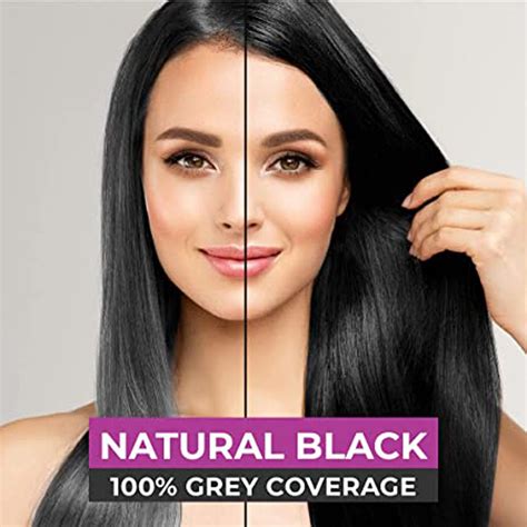 Buy Vcare Triple Plus Hair Color Shampoo Black, 180ml | 19 Minutes ...