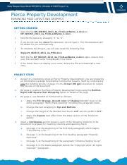 Image result for Pierce Property Development Word Module 4 Sam Project