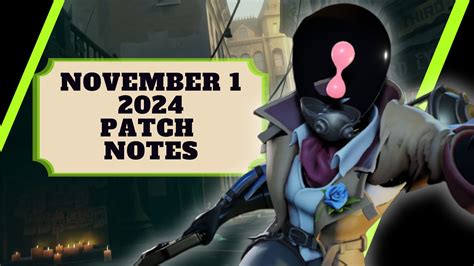 Deadlock November 1, 2024 patch notes