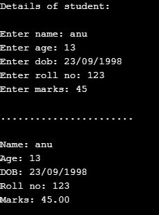 Nested Data Structure 的图像结果