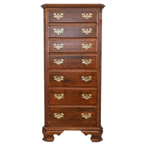 Tall Narrow Dresser Cherry at Mary Eklund blog