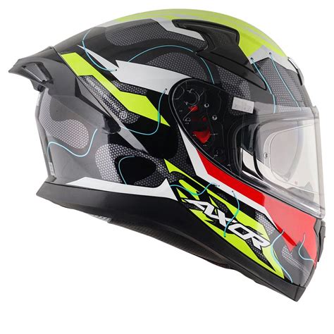 AXOR Apex Dynamo Gloss Black Neon Yellow Helmet – Destination Moto