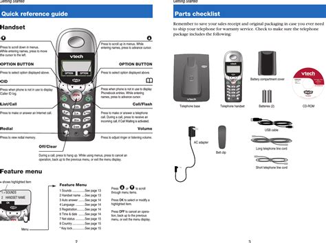 VTech Phone User Guide 的图像结果