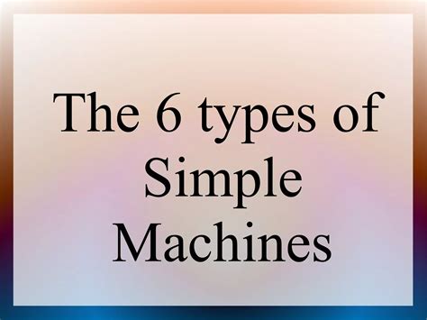 Science Simple Machines 的图像结果