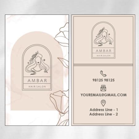 Fashion Designer Visiting Card Design - Visiting Card Designs ...