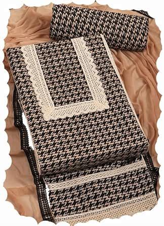 Buy Basaglar Women's Printed Cotton Embroidery Ethnic Casual Wear ...