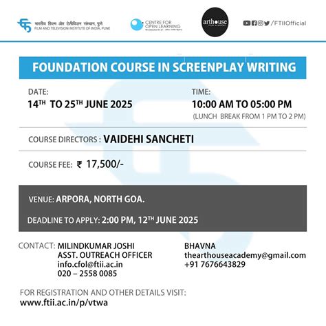 Offline Courses | FTII