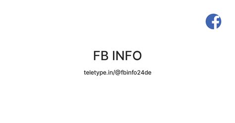 FB INFO — Teletype