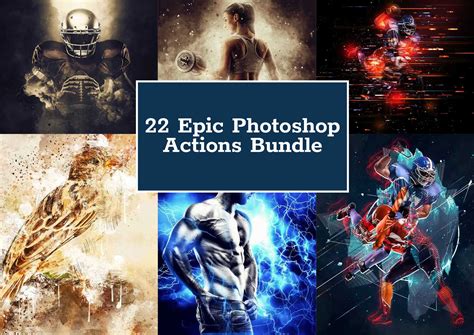 22-In-1 Epic Photoshop Actions Bundle – Photoboto