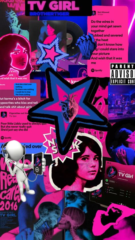 TV Girl wallpaper 🩷💙 #wallpaper #tvgirl #tvgirlband #tvgirlshuffle # ...