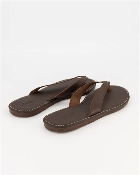 Men's Cyrus Leather Sandal | Old Khaki