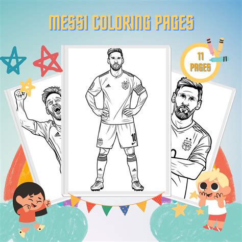 Desenho Para Colorir Messi
