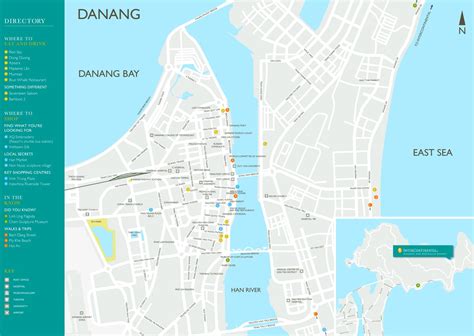 Da Nang tourist map - Ontheworldmap.com