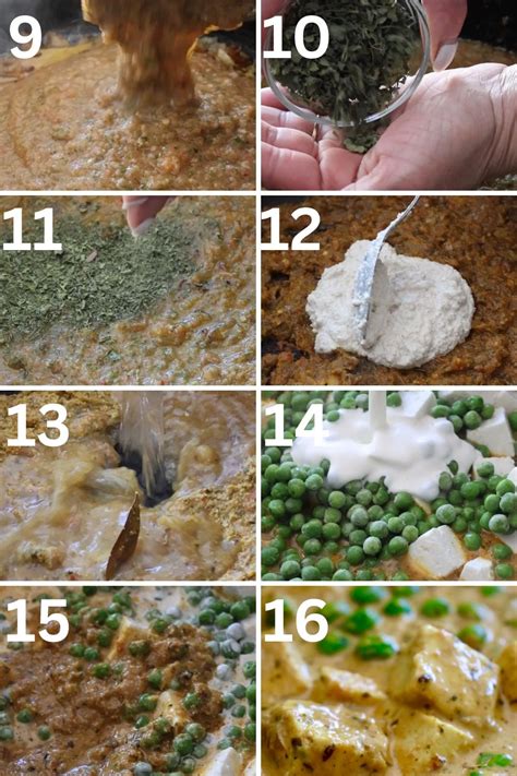 Yummy Dhaba Style Matar Paneer Recipe - The Belly Rules The Mind