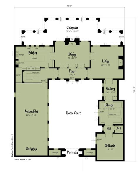 Castle Floor Plans With Secret Passages - Home Alqu
