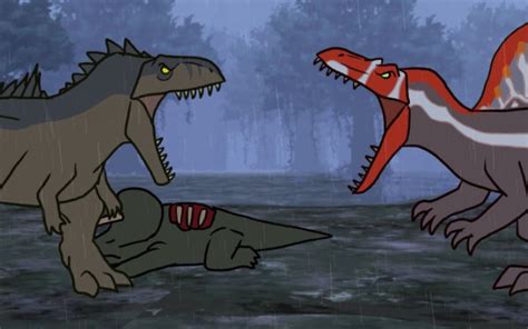 埃及棘龙、巨兽龙、狂暴龙，漫威模组 ~ 侏罗纪世界进化 #游戏新星扶持计划