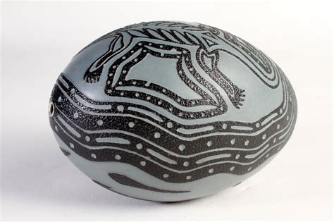 Carved Emu Eggs