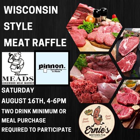 August Bingo Meat Raffle , 1025 5th Avenue, Rockford, IL, 16 August ...