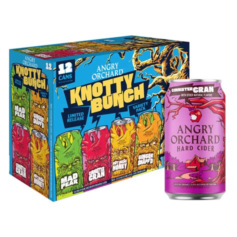 Angry Orchard Hard Cider Variety Pack 12 oz Cans - Shop Hard Cider at H-E-B